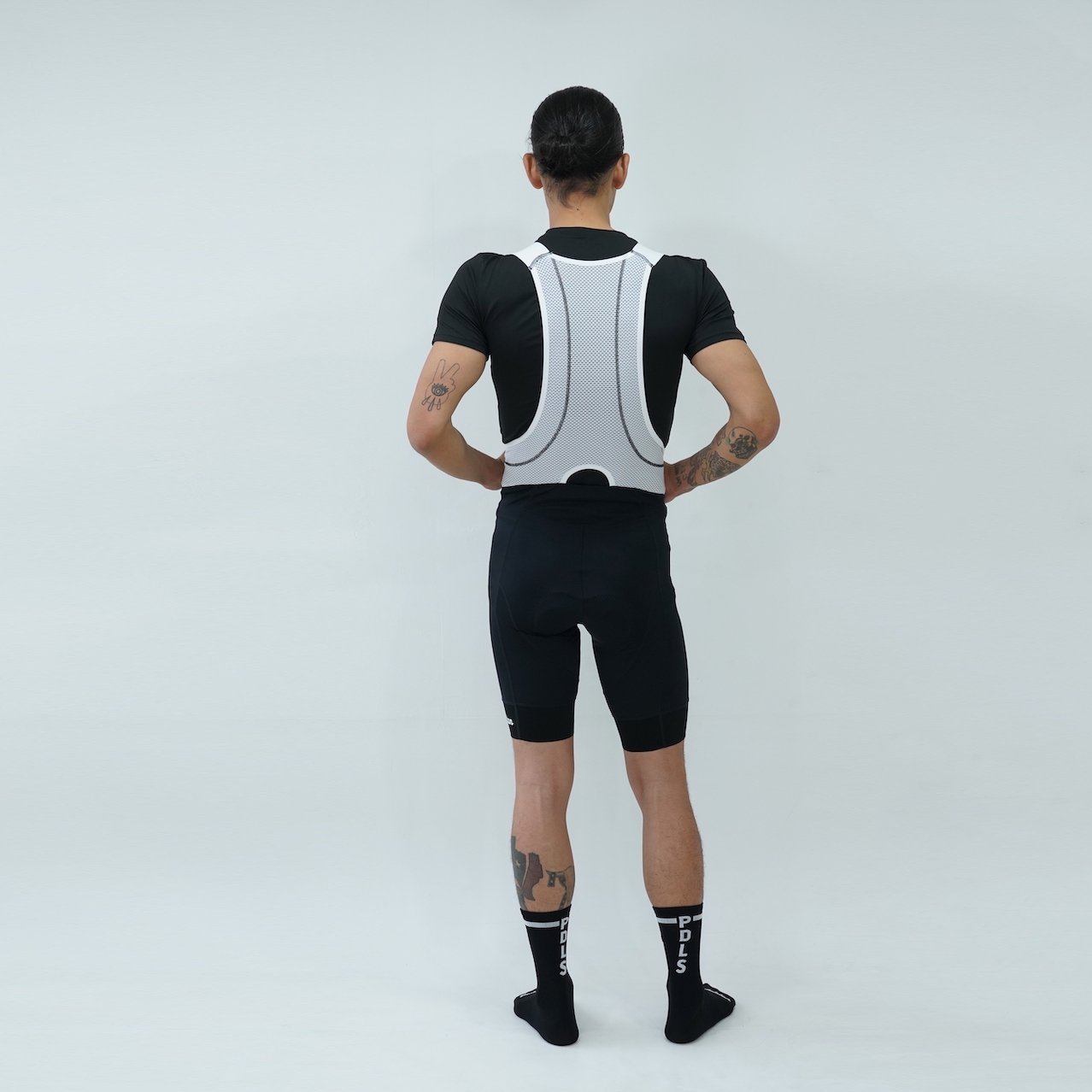 Cool Mesh Men's Bib Shorts Black