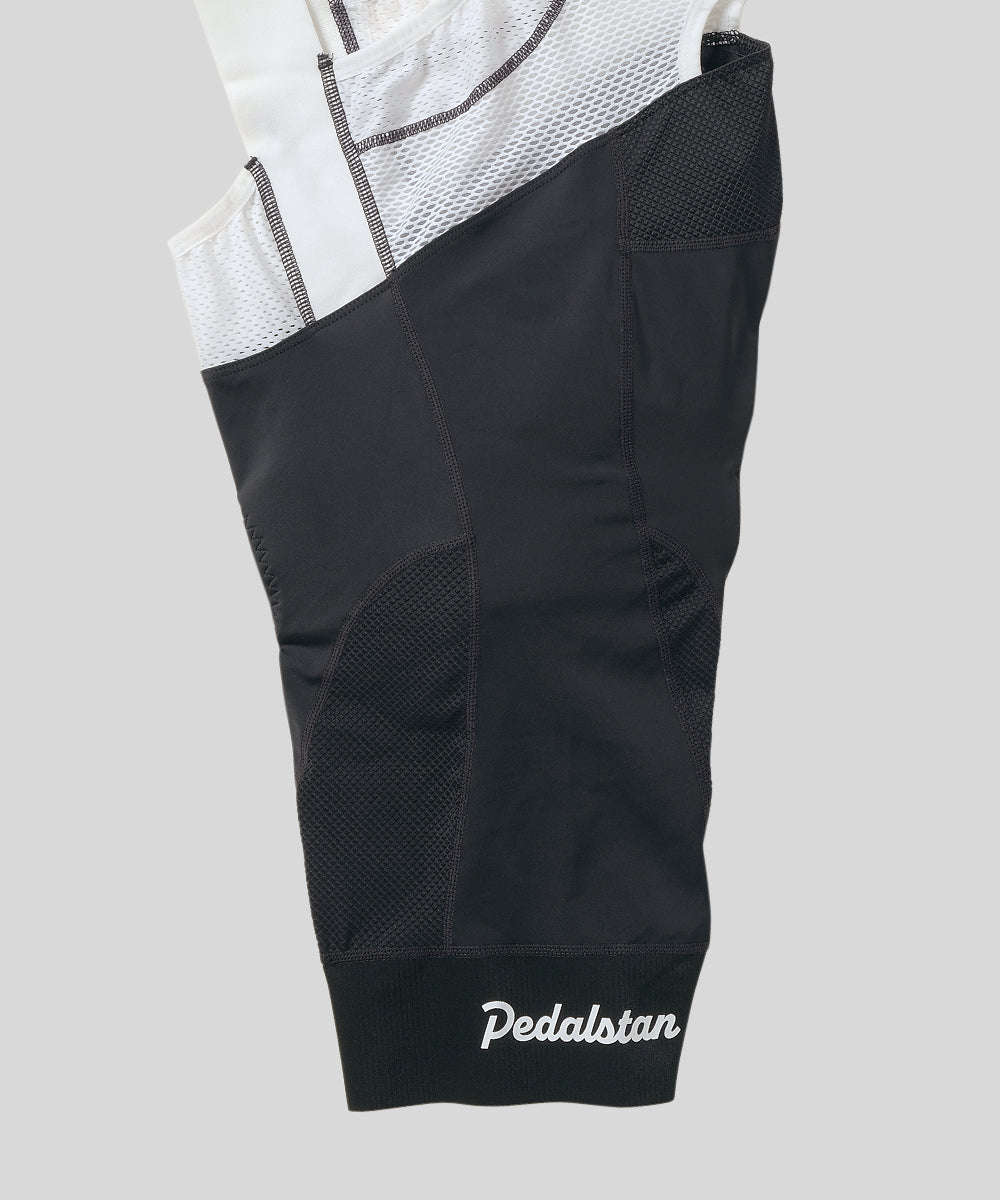 Cool Mesh Men's Bib Shorts Black