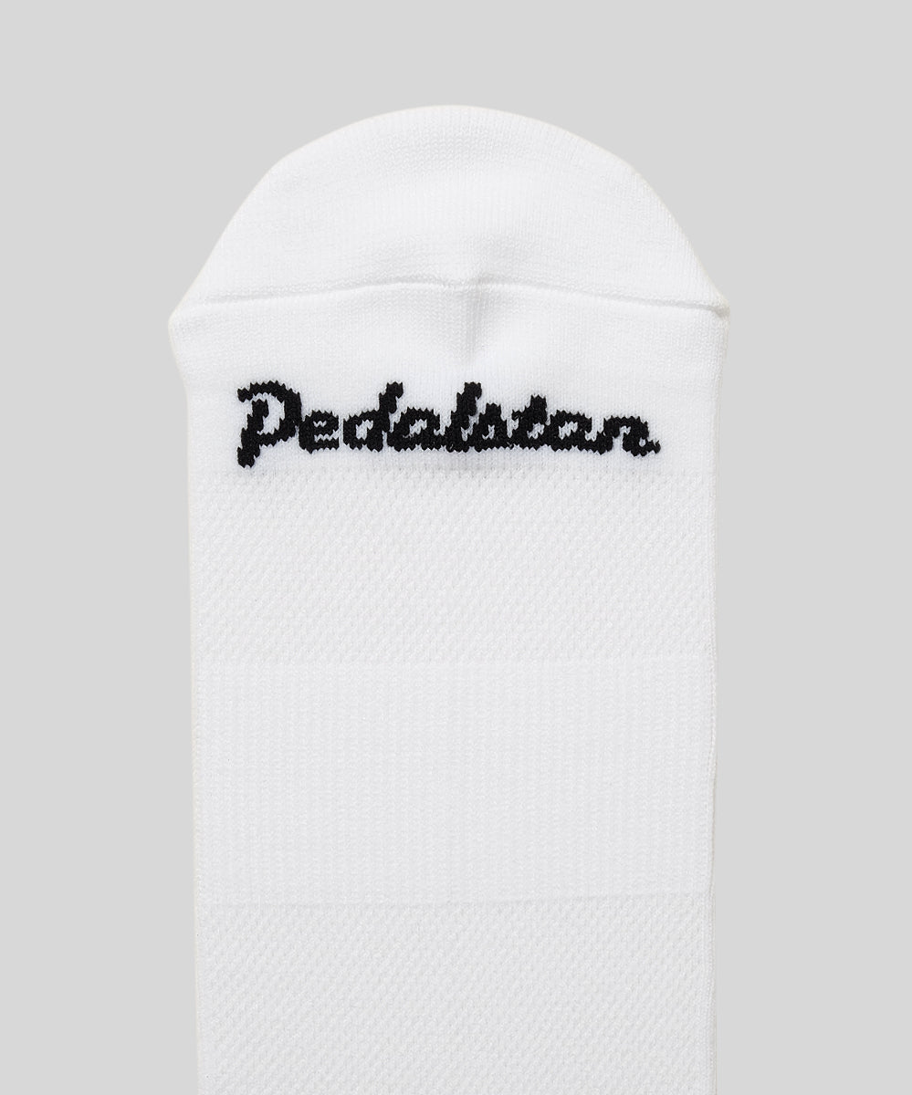Men's PDLS Logo Socks White