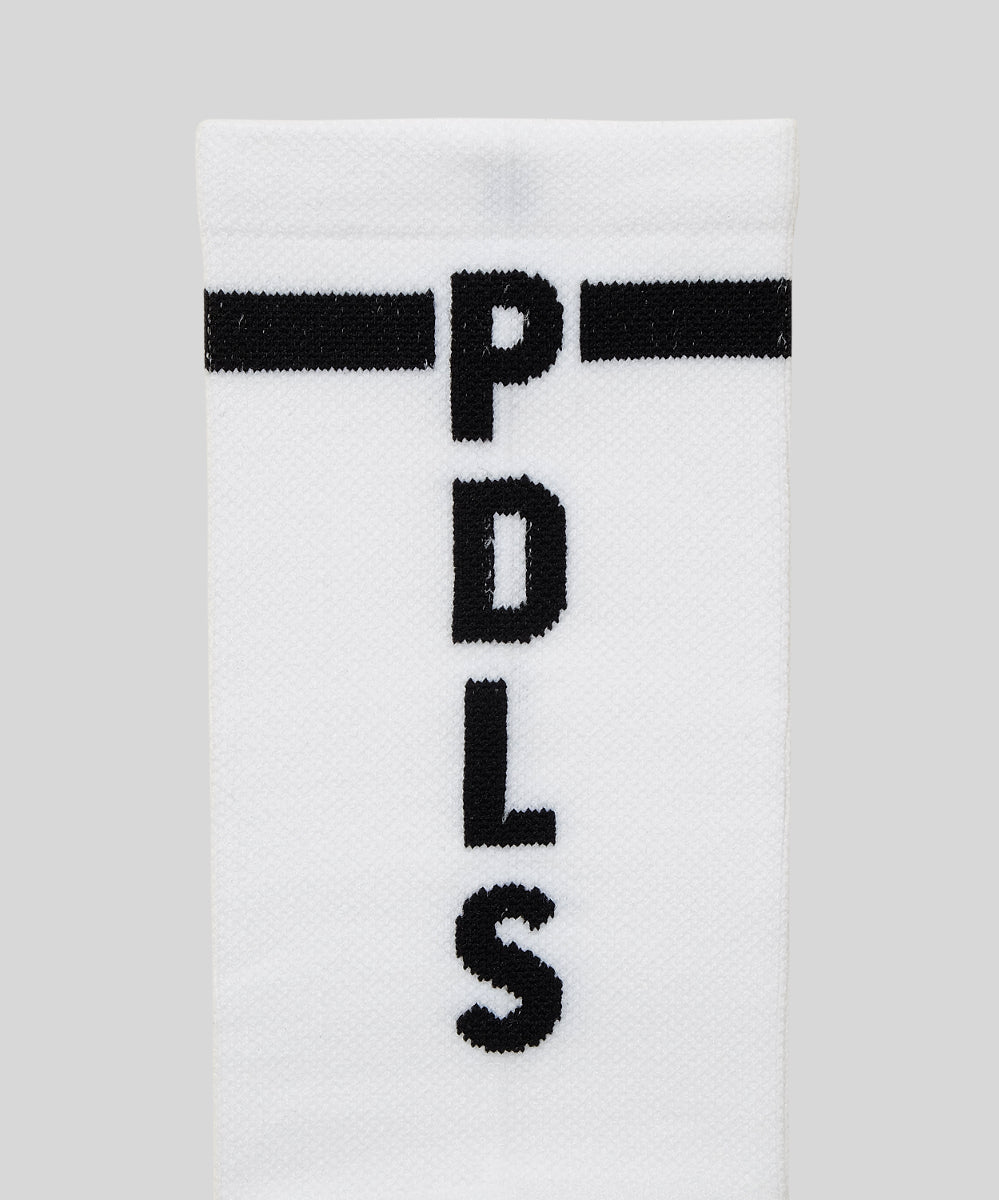 Men's PDLS Logo Socks White