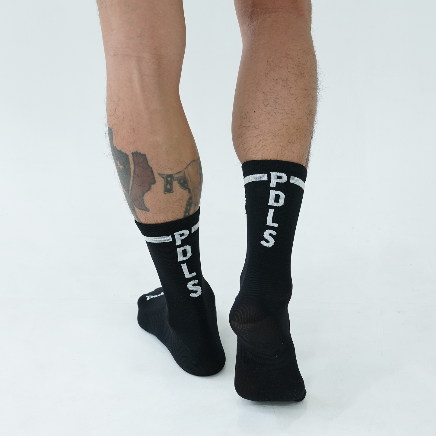 Men's PDLS Logo Socks Black