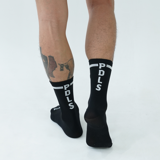 Men's PDLS Logo Socks Black
