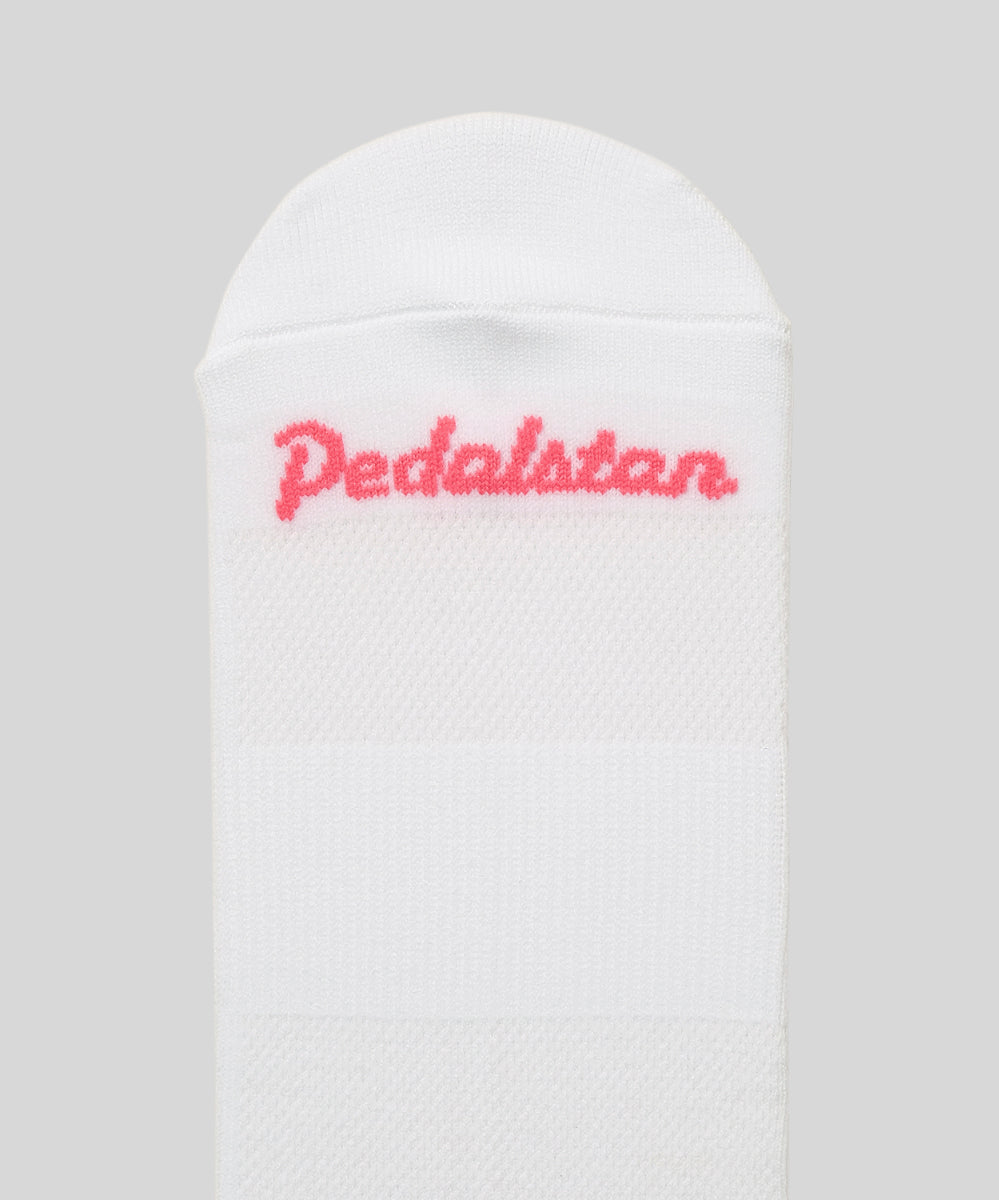 Women's PDLS Logo Socks White