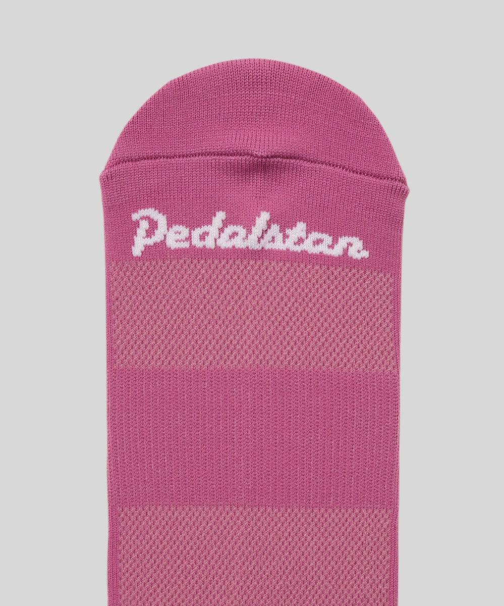 Women's PDLS Logo Socks Pink